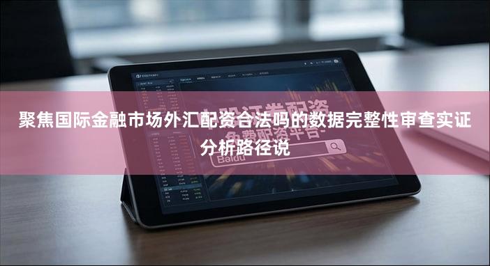 聚焦国际金融市场外汇配资合法吗的数据完整性审查实证分析路径说