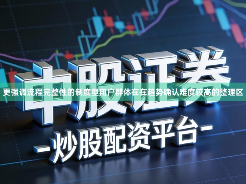 更强调流程完整性的制度型用户群体在在趋势确认难度较高的整理区