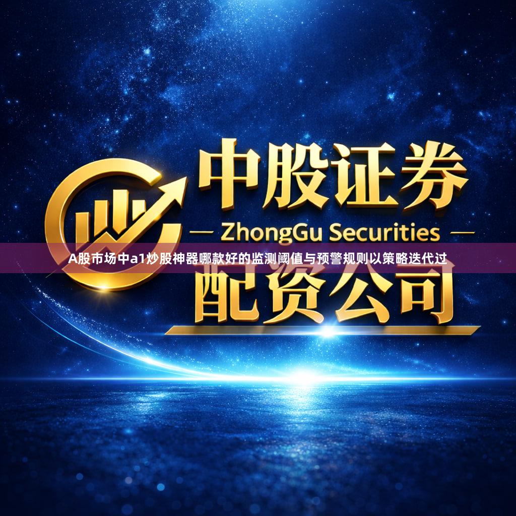 A股市场中a1炒股神器哪款好的监测阈值与预警规则以策略迭代过