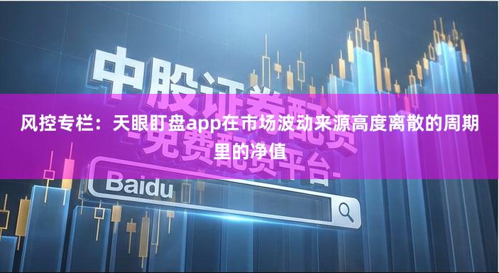 风控专栏：天眼盯盘app在市场波动来源高度离散的周期里的净值