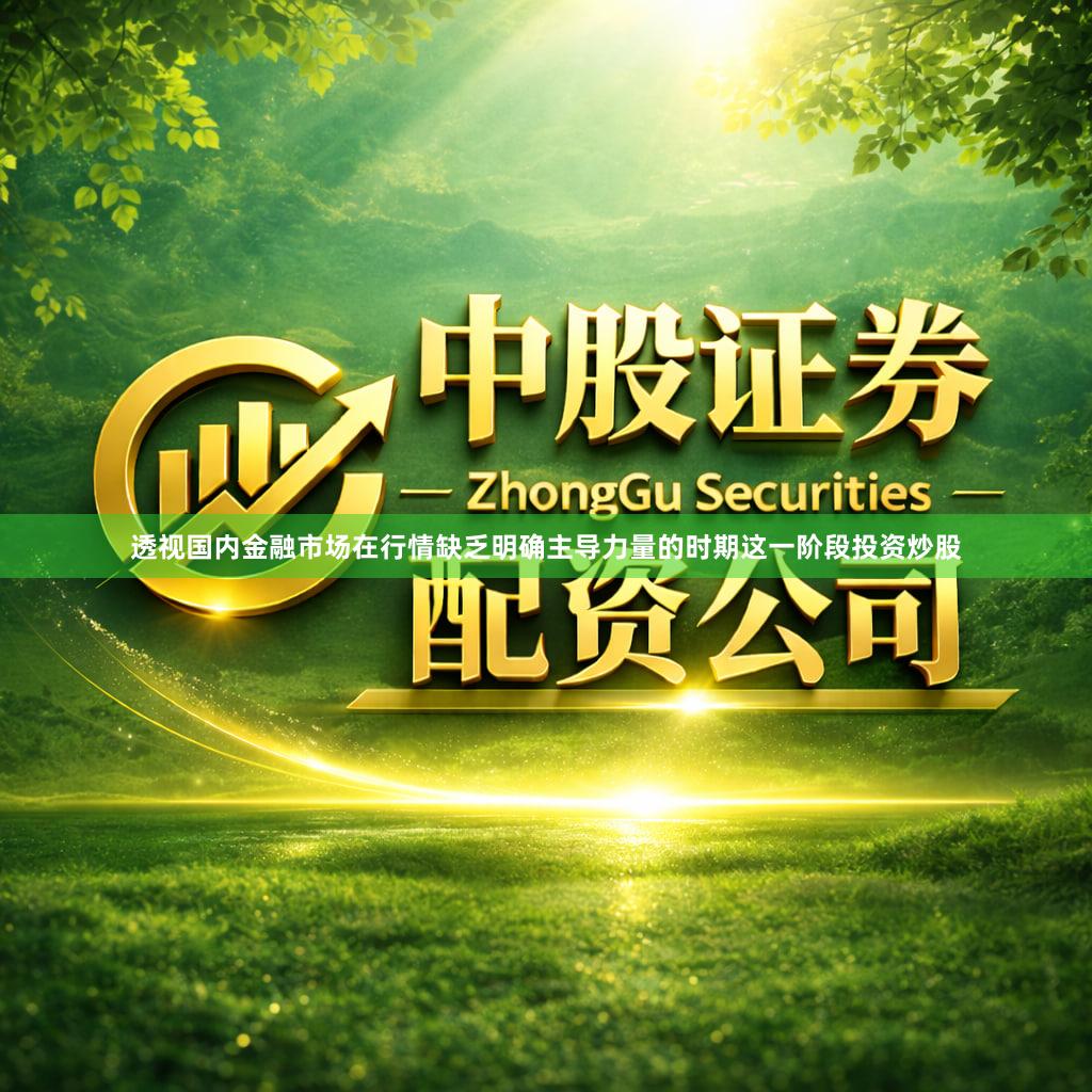 透视国内金融市场在行情缺乏明确主导力量的时期这一阶段投资炒股