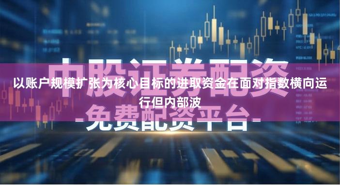 以账户规模扩张为核心目标的进取资金在面对指数横向运行但内部波